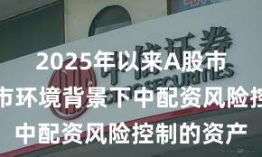 2025年以来A股市场在震荡市环境背景下中配资风险控制的资产