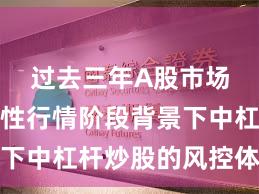 过去三年A股市场在结构性行情阶段背景下中杠杆炒股的风控体系机